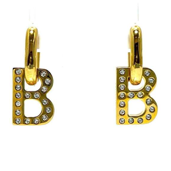 BALENCIAGA Gold Earrings - Picture 2 of 9